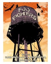 Poster concerto Foo Fighters