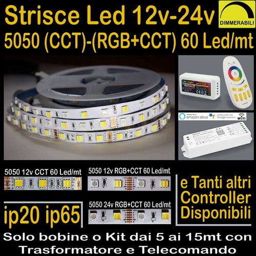 Striscia led rgb bianco - rgb,