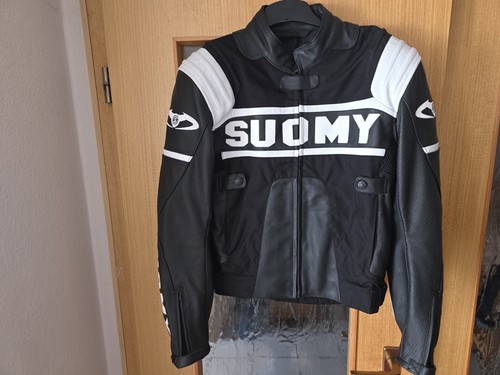 Giacca moto suomy pelle con - suomy,