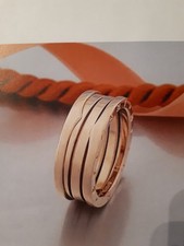 Bulgari Anello B.zero1 a tre fasce in oro giallo 750 18 kt 