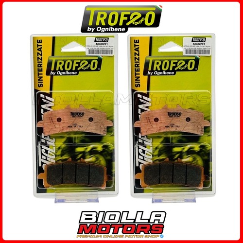 Kit pastiglie freno trofeo - pastiglie,
