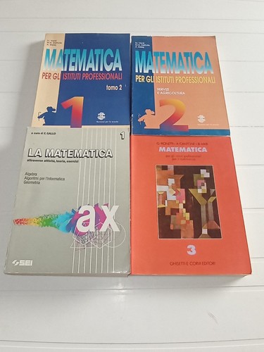 Lotto quattro libri - , di