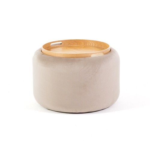 Pouf contenitore velluto - pouf, in