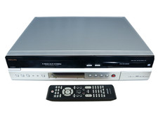 Philips DVDR3430V VHS DVD Recorder Dispositivo Combinato Video Digitalizzazione Garanzia