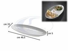 VASSOIO OVALE MELAMINA BIANCO