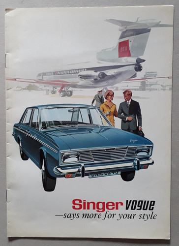 Brochure singer vogue saloon - brochure,