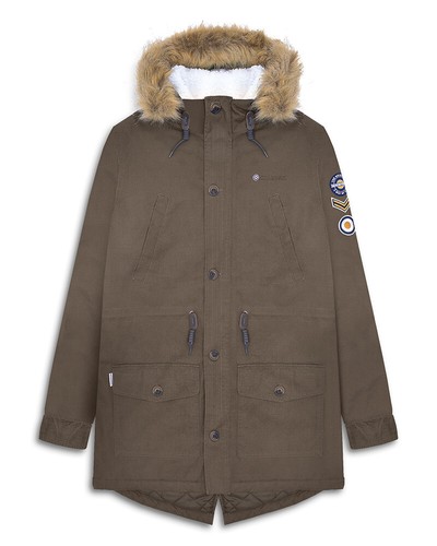 Nuovo cappotto parka uomo