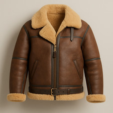 Giacca aviatore uomo in pelle