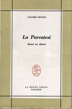 La parentesi. Quasi un diario