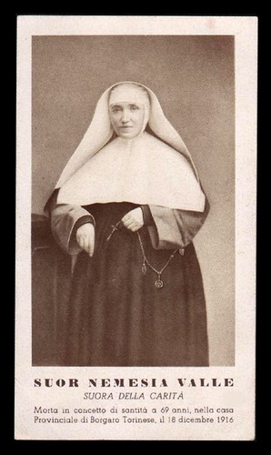 Santino holy card nemesia - santino-holy,