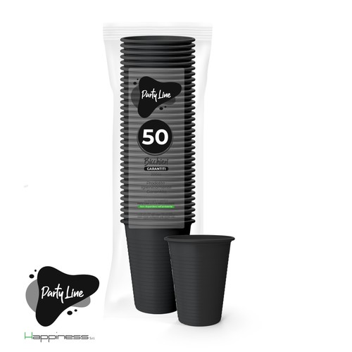 Bicchieri plastica 200cc - bicchieri, di