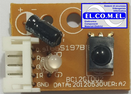 Scheda receiver telecomando - ir,