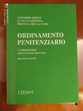 Grevi Giostra Della Casa ORDINAMENTO PENITENZIARIO Cedam S2