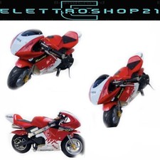 MINIMOTO 49cc  BIANCO ROSSO