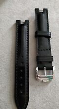 Cinturino BAUME & MERCIER Vintage Vera pelle nero lucido ANSA 14/14 mm Lady 