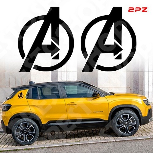 Adesivo jeep avenger logo - adesivo,