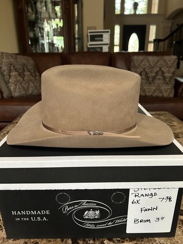 Stetson range fawn 3 8 - stetson, 7