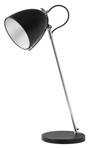 Retrò lampada tavolo - lampada, nero