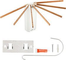 Stendibiancheria Da Parete - Stendino a Muro Richiudibile - Stendi Biancheria Re