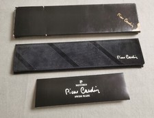 Pierre Cardin complete kit pochette watch box and warranty booklet blank for any