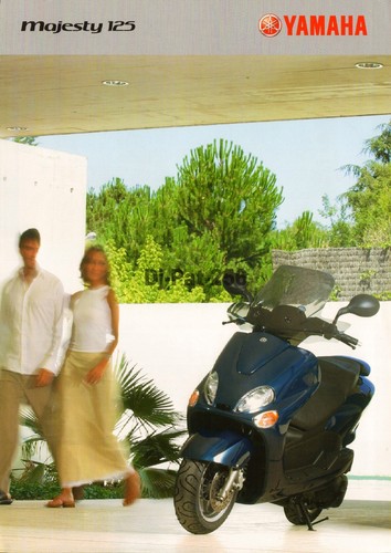Brochure yamaha majesty - :, 125
