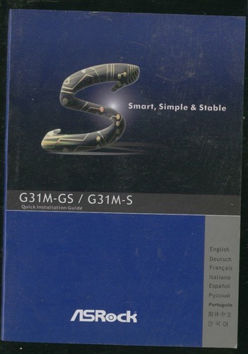 Manuale asrock g31m quick - manuale,