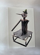 Scultura PINOCCHIO Ferro&terra Ingobbiata. DEBORAH NAPOLITANO