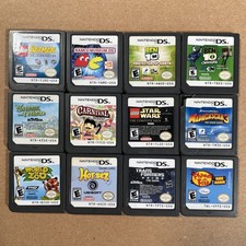 ENORME LOTTO DI 12 cartucce Nintendo DS solo giochi per bambini Lego Ben 10 Star Wars altro