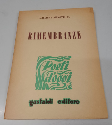 Menotti gallisay - menotti,