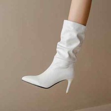 Stivali Donna Ginocchio Tacco