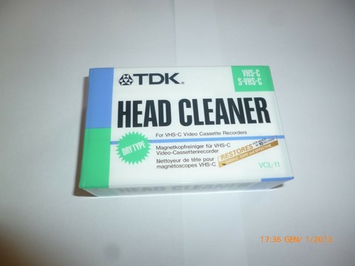 Head cleaner tdk - head,