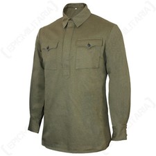 WW2 Russo M35 Gimnasterka Tunica - Sovietico Armata Rossa Camicia Militare