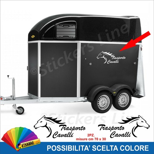 Adesivi trasporto cavalli - 2,