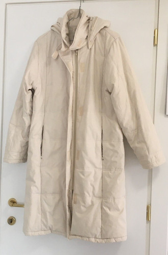 Piumino donna bianco avorio - piumino,