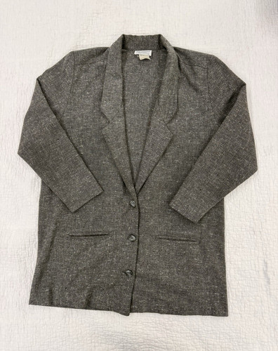 Blazer donna vintage grigio