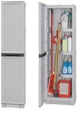 ARMADIO ARMADIETTO IN RESINA PORTASCOPE CM 50x39x172h ARTPLAST C50/172PS ESTERNO