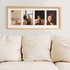 Cornice contemporanea in legno