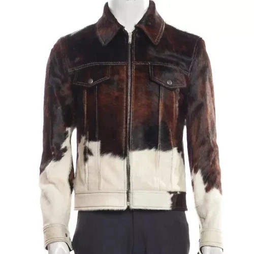 Giacca uomo western - , naturale