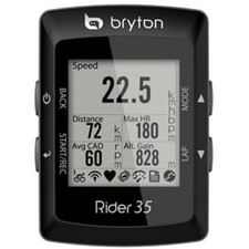 Ciclocomputer Bryton Rider 35T abilitato GPS con Cad/HRM - PREZZO AL PUBBLICO £210