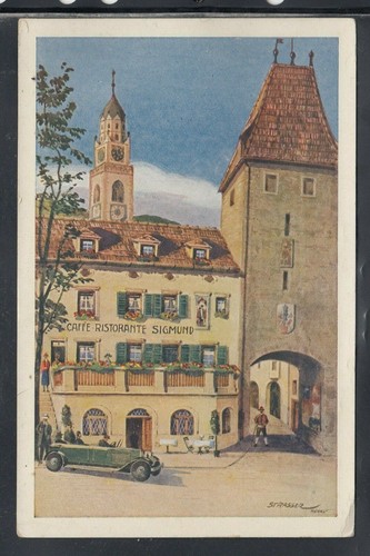 Cartolina merano caffè - merano,