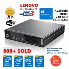 Lenovo i7 2 TB HDD SSD 16 GB