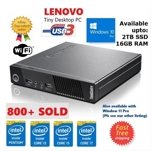 Lenovo 2tb hdd ssd - i7,