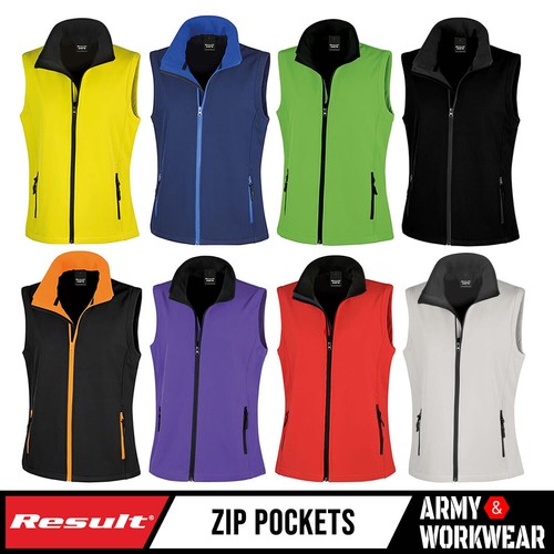 Gilet donna softshell con zip - softshell,