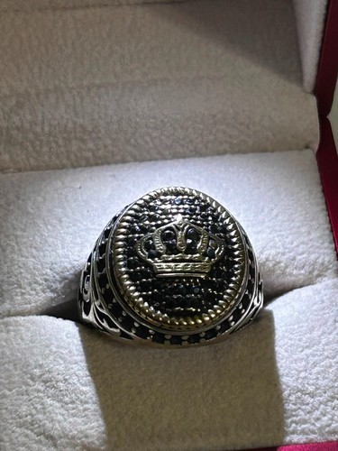 Anello uomo reale argento 925