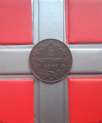 2 centesimi 1900 r - ,