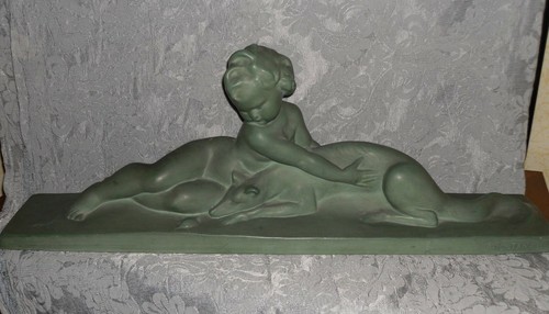 Scultura statua bimbo e - statua,