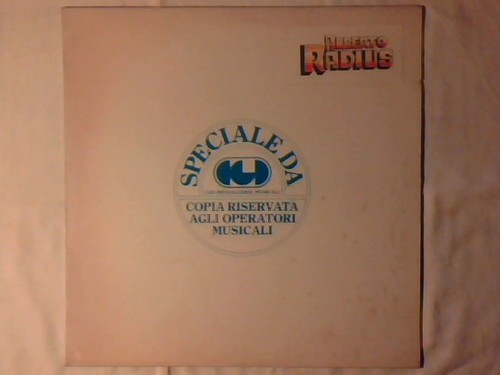 Alberto radius poliziotto - poliziotto, 12"