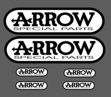 6 Adesivi Arrow resistente al