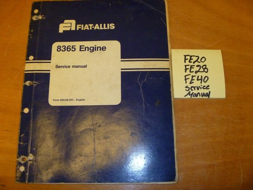 Fiat allis fe20 fe28 - fiat,