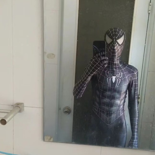 Tuta spiderman muscolo - spiderman, venom